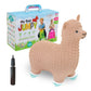 Gerardo’s Toys Hüpftier Alpaka beige – Hüpfspielzeug für Kinder