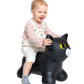 Gerardo’s Toys Hüpftier Katze schwarz – Hüpfspielzeug für Kinder