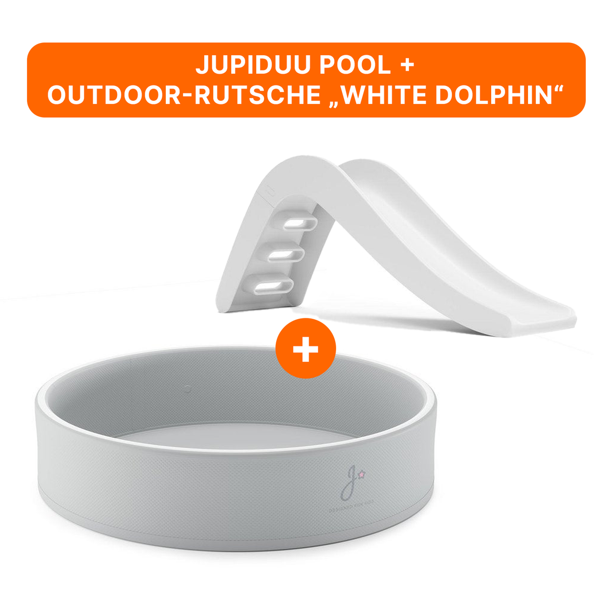 Kinder Rutsche & Pool Set XXL – Outdoor Wasserspaß für Garten | Jupiduu