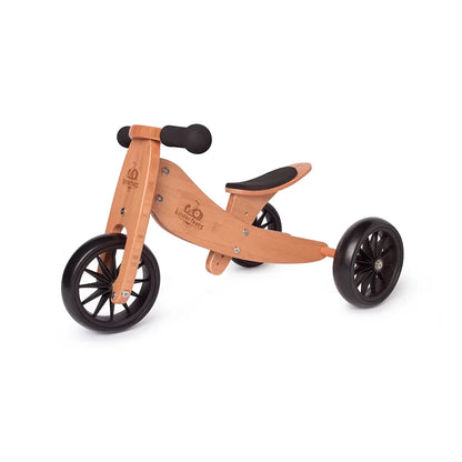 Montessori 2-in-1 Laufrad & Dreirad aus Holz Tiny Tot