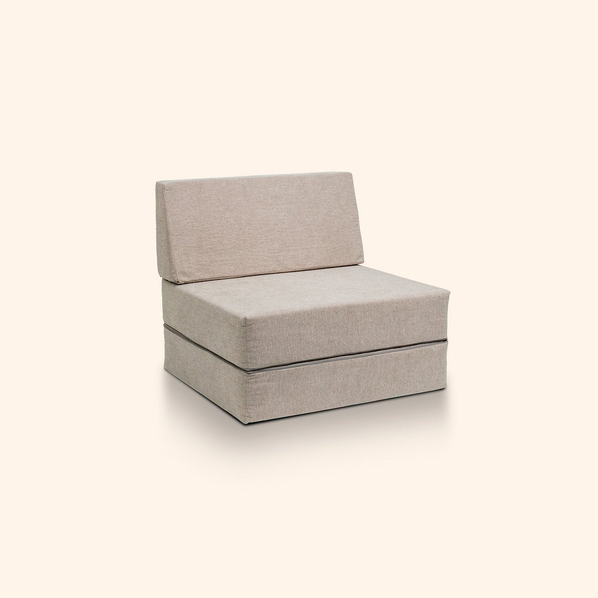 KINOS Kindersessel & Bett Taupe – 2in1 Schlaf- & Sitzmöbel für Kinder | Fitwood