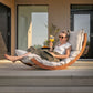 LAAKSO Outdoor Liege Set – Outdoor Liege mit Kissen & Keilen | Fitwood
