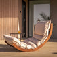 LAAKSO Outdoor Liege Set – Outdoor Liege mit Kissen & Keilen | Fitwood