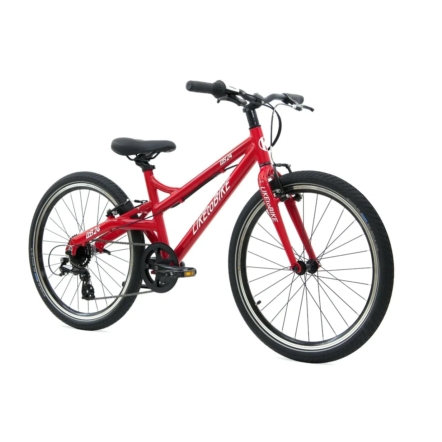 Kokua LIKEtoBIKE 24 SR Schwarz | Kinderfahrrad 24 Zoll mit Schaltung
