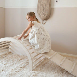LUOTO II Kletterbogen Premium – Montessori Kletterbogen für Kinder | Fitwood