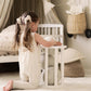 LUOTO Montessori Hocker Premium – Kinderhocker für Alltag & Küche | Fitwood