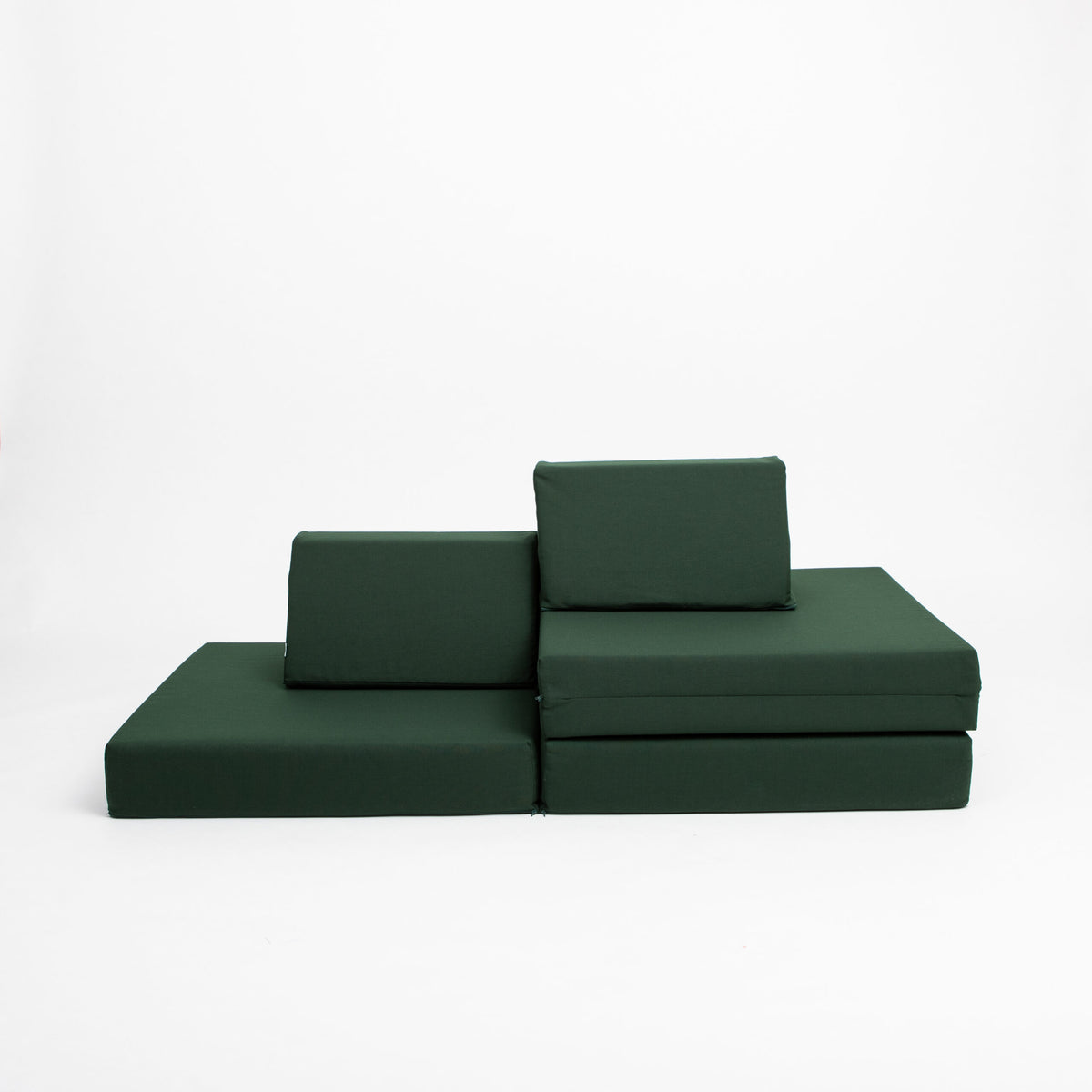 Spielsofa Set Grün – Modulares Kindersofa | Monboxy
