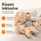 Montessori 4in1 Kletterdreieck Baby Set – Pikler-Dreieck mit Bogen Kissen