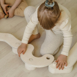 POLKU Balancierbalken L Premium – Balancebalken für Kinder | Fitwood