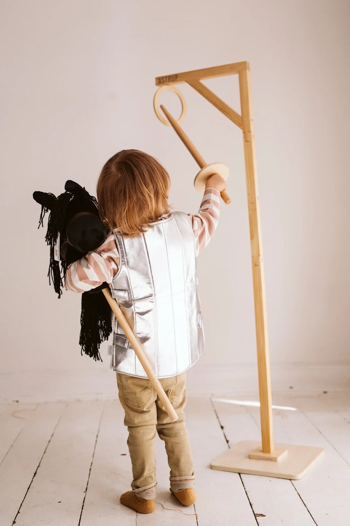 Steckenpferd Ringreiten Set – Hobby Horse Spielset | by ASTRUP