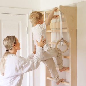 Sprossenwand TAIMI Mini Premium – Kletterwand für Kinder | Fitwood