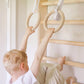 ULPU MINI Turnringe – Holzringe mit Seilen für Kinder | Fitwood