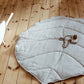 Kinder Spielzelt- & Matten-Set (Tipi-Zelt) Natural Linen | Moi Mili