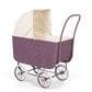 Puppenwagen Retro Rattan blau – Puppenwagen für Kinder | by ASTRUP