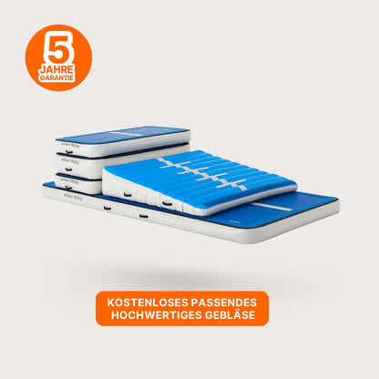 AirTrack Set XL – Aufblasbare Turnmatte für Zuhause | AirJump Set | AirTrack Factory