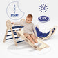 4in1 Kletterset Apollo – Pikler-Dreieck mit Bogen & Rutsche | Goodevas