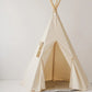 Kinder Spielzelt (Tipi-Zelt) Beige | Moi Mili