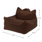 Sitzsack für Kinder aus Premium Teddystoff | Wigiwama
