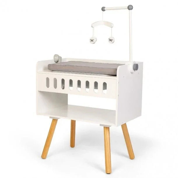 Puppenwickeltisch mit Badewanne – Puppenzubehör Set | by ASTRUP