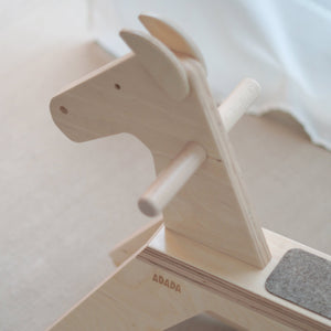 Adada Schaukelpferd aus Holz – Design-Schaukelpferd ab 18 Monaten