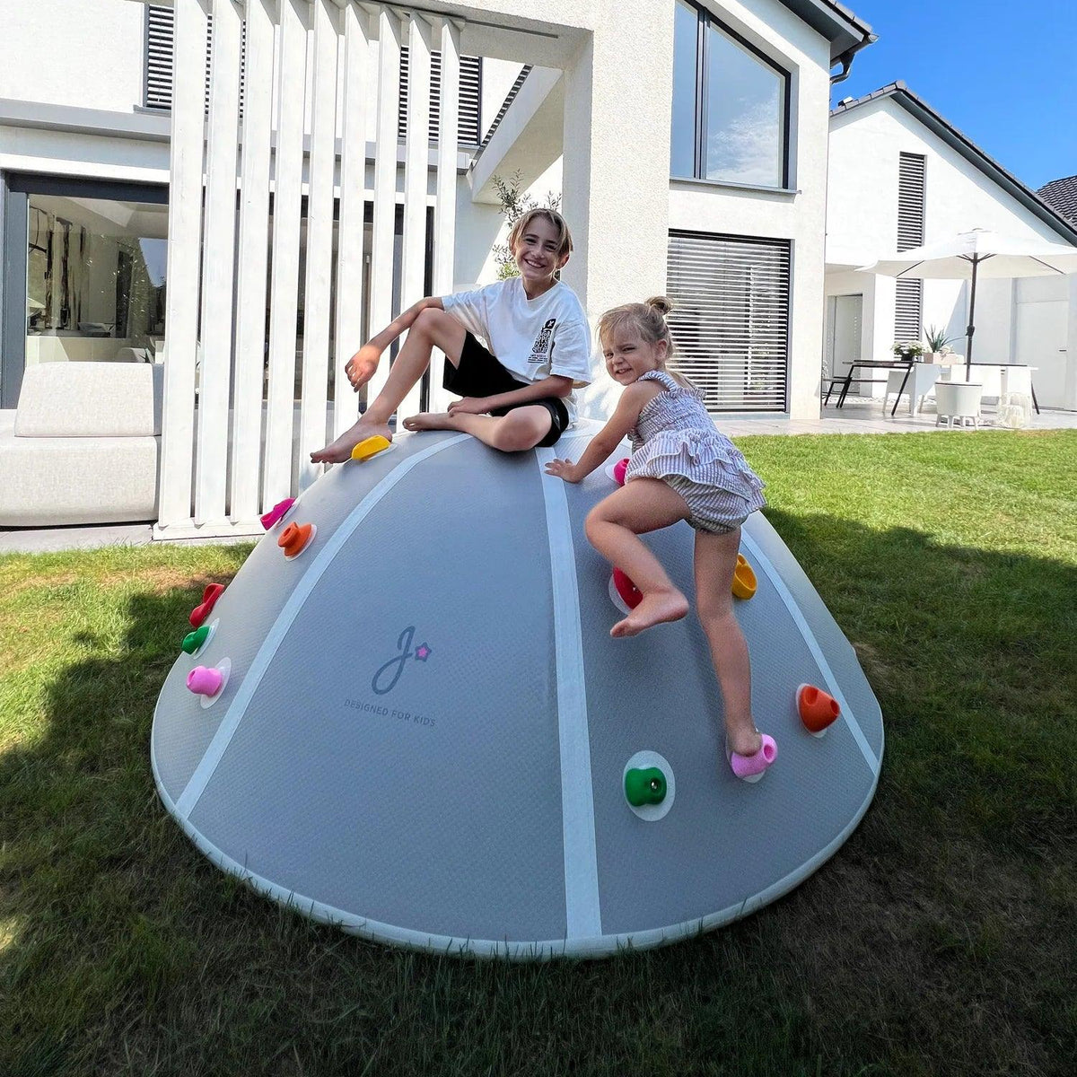 Kletter- und Hüpfdom – Outdoor Spielgerät für Garten | Jupiduu