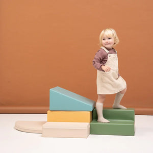 Softplay Kletterset für Kleinkinder Corner Climber 5-tlg. Pastelltürkis| IGLU