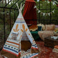 Kinder Spielzelt- & Matten-Set (Tipi-Zelt) Native Vibe | Moi Mili