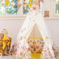 Kinder Spielzelt (Tipi-Zelt) Wildflowers | Moi Mili