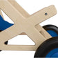Puppenbuggy blau als Puppenwagen aus Holz
