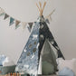 Kinder Spielzelt- & Matten-Set (Tipi-Zelt) Nachthimmel | Moi Mili