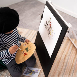 Wooden Chalkboard Easel for Kids