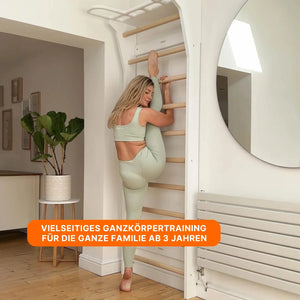 Sprossenwand AARNI Premium – Kletterwand für Kinder & Training | Fitwood