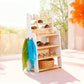 XXL Kinderküchen Set + 2× Spielbänke, Spieltisch und Regale | KITA-Qualität