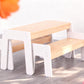 XXL Kinderküchen Set + 2× Spielbänke, Spieltisch und Regale | KITA-Qualität