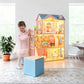 Gerardo’s Toys Puppenhaus Emily XXL – Holz Puppenhaus mit LED Licht