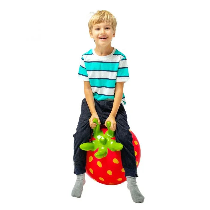 Jumpy Hüpftier Strawberry für Kinder ab 1 Jahr | Gerardo’s Toys