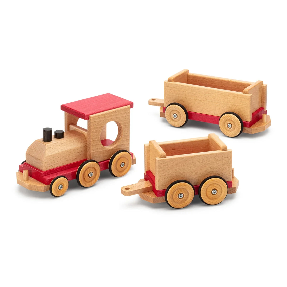 Eisenbahn Set aus Holz – Holzbahn Spielzeug für Kinder | Beck Holzspielzeug