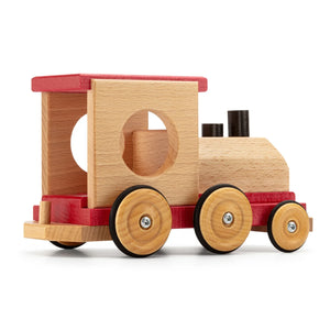 Eisenbahn Set aus Holz – Holzbahn Spielzeug für Kinder | Beck Holzspielzeug