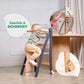 Lernleiter Montessori Beige – Kinderhocker & Kletterhilfe | Goodevas