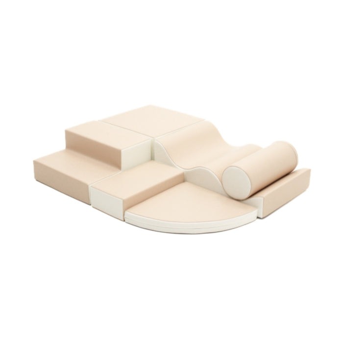 Softplay Kletterset für Kleinkinder Explorer 6-tlg. Beige | IGLU