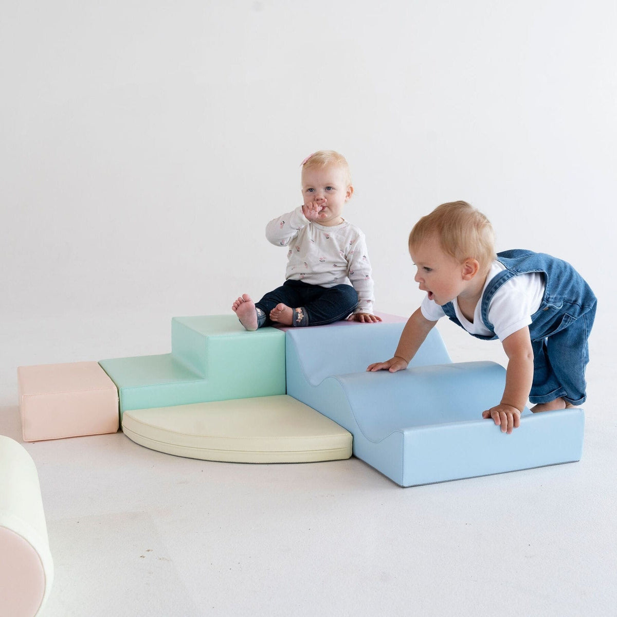 Softplay Kletterset für Kleinkinder Explorer 6-tlg. Pastell | IGLU