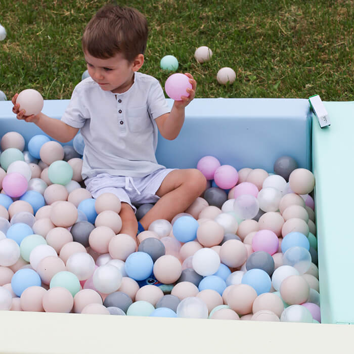 Softplay Set kombiniert mit Bällebad