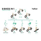 Laufrad 3-in-1 – Mitwachsendes Kinderfahrrad aus Holz | leg&go