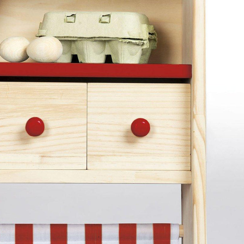 Marktstand 'Lucy', rot - verysuperb