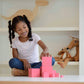 Montessori Rosa Turm von Nienhuis – Ein Klassiker! - verysuperb
