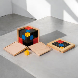 Montessori Trinomischer Kubus – Geometrische und mathematische Entwicklung - verysuperb