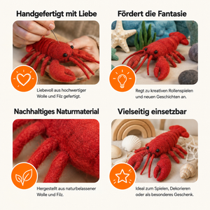 Filzpuppe Herr Ratty – Waldorf Spielzeug Figur | Papoose Toys