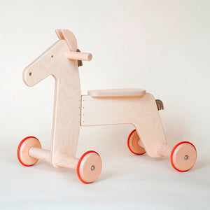 Adada Rutschtier Pferd aus Holz – Kinderfahrzeug ab 18 Monaten