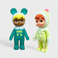 Kodama Toy Charmy-Chan Set: 1x Sunshine + 1x Pom-Pom-Hut Sofubi -Limited Japan
