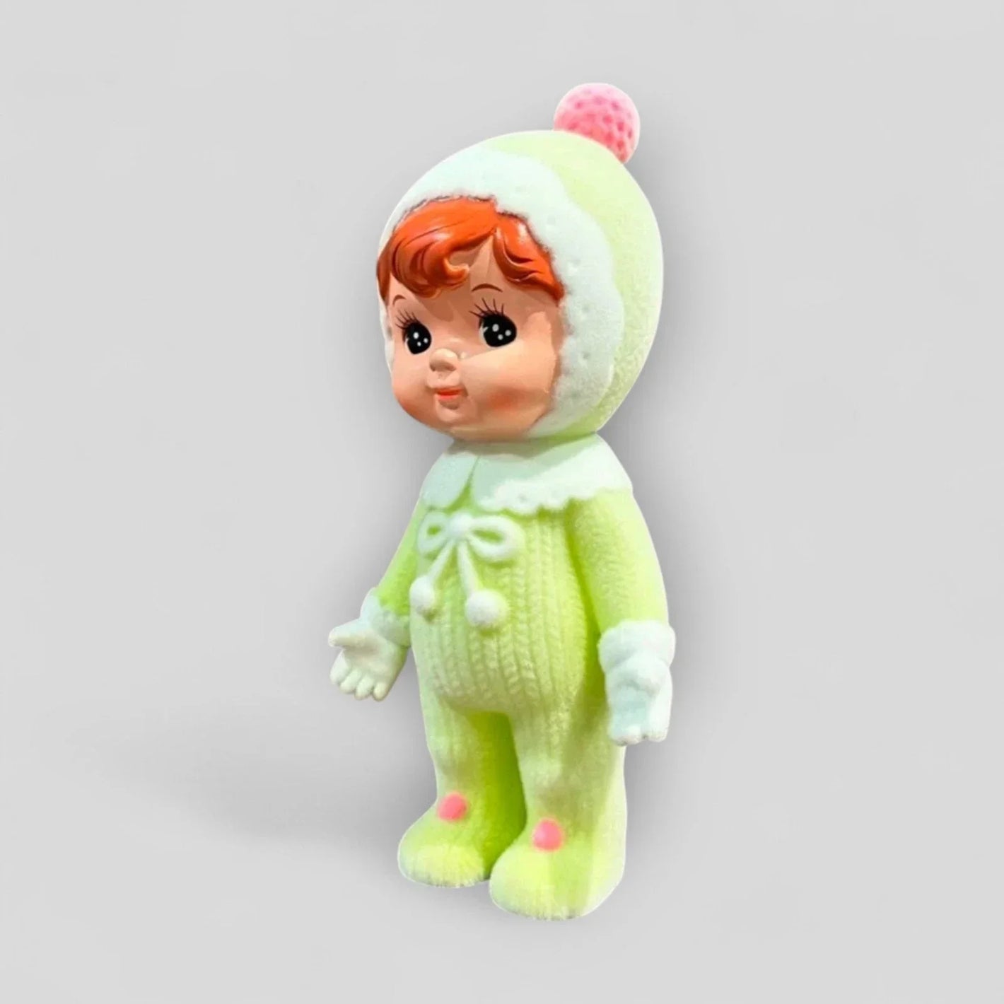 Kodama Toy: Charmy-chan Flocked Pom-Pom-Hut Sofubi - Designer Toy Limited